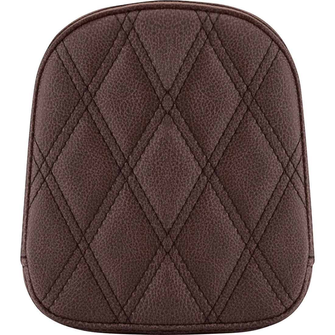 SADDLEMEN Sissy Bar Pad Lattice Stitched Brown FL '99-'22 040745