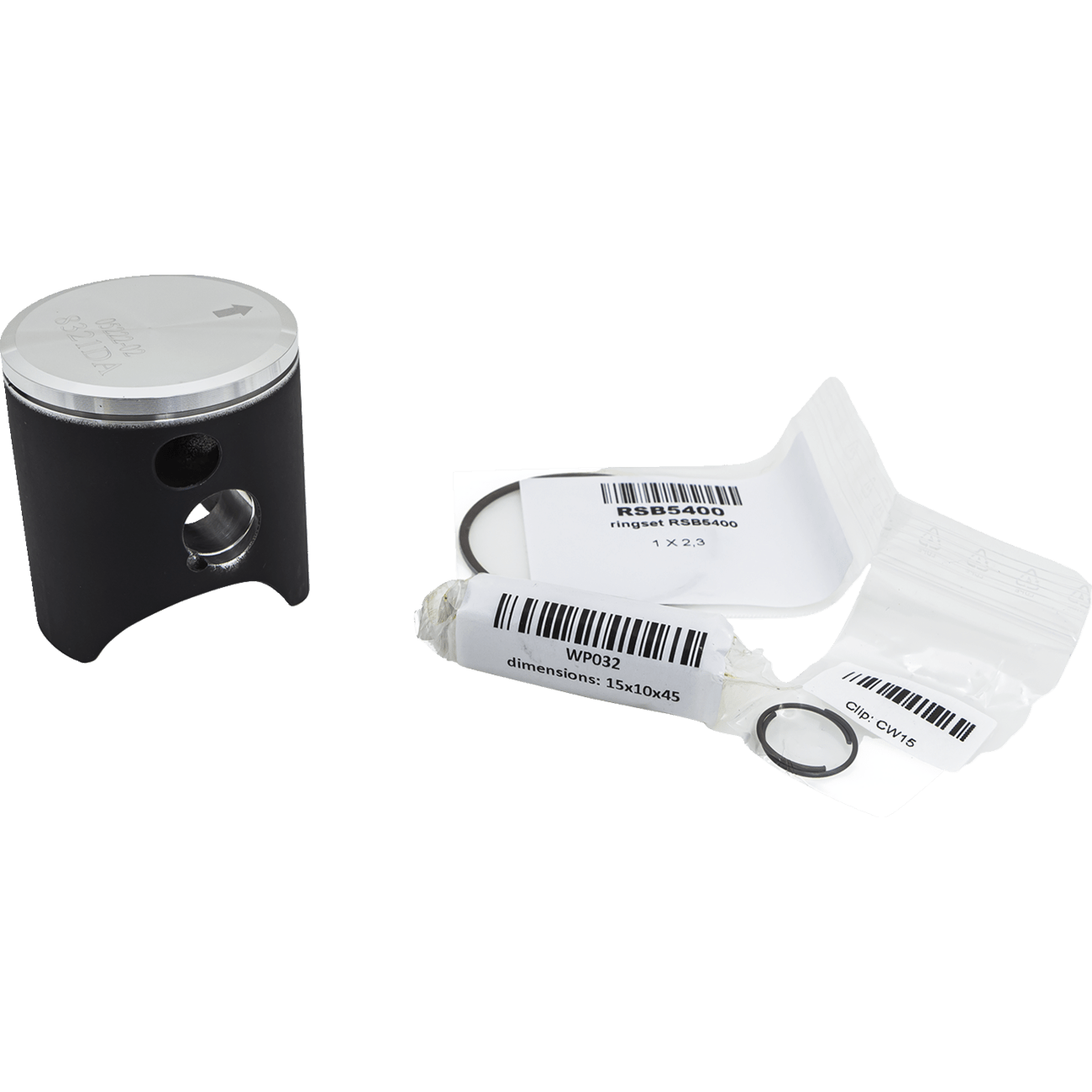 WOSSNER Piston Kit 53.97 mm Yamaha