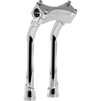 BILTWELL Risers Murdock Oversized Pullback 10" Chrome 641410510