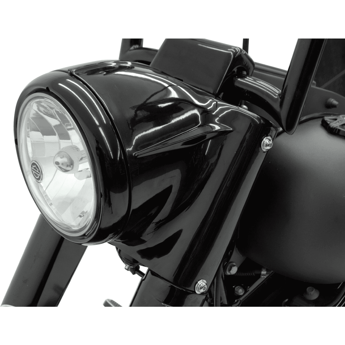 DRAG SPECIALTIES 7" Nacelle Headlight Kit Black