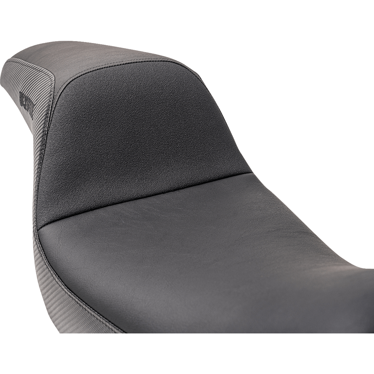 SLYFOX Slyfox Seat Black Logo Black Vinyl w/ Slipstop Carbon Fiber Dyna