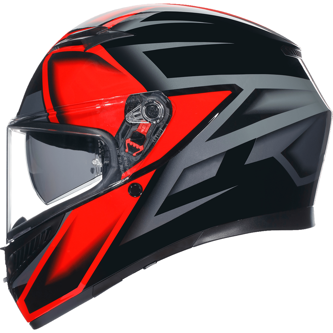 AGV K3 Helmet Compound Black/Red Large