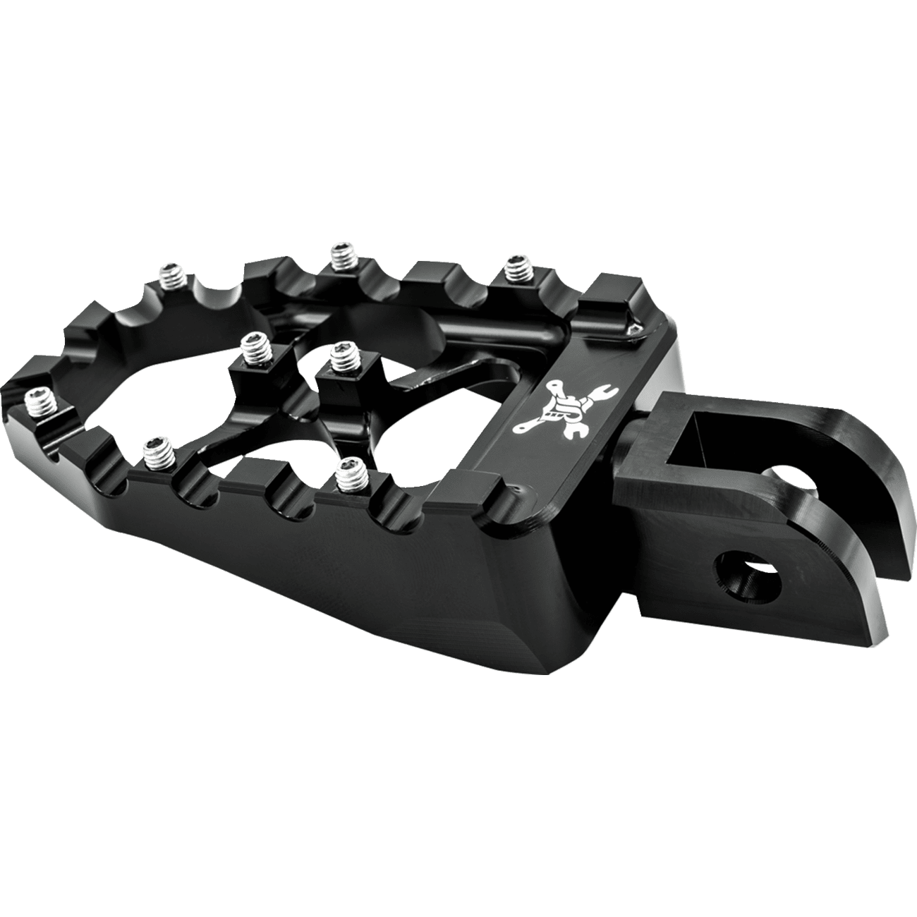 BURLY BRAND MX Evolution Pegs Black Softail B131016B