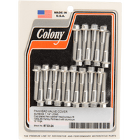 COLONY Screws Valve Cover Cadmium