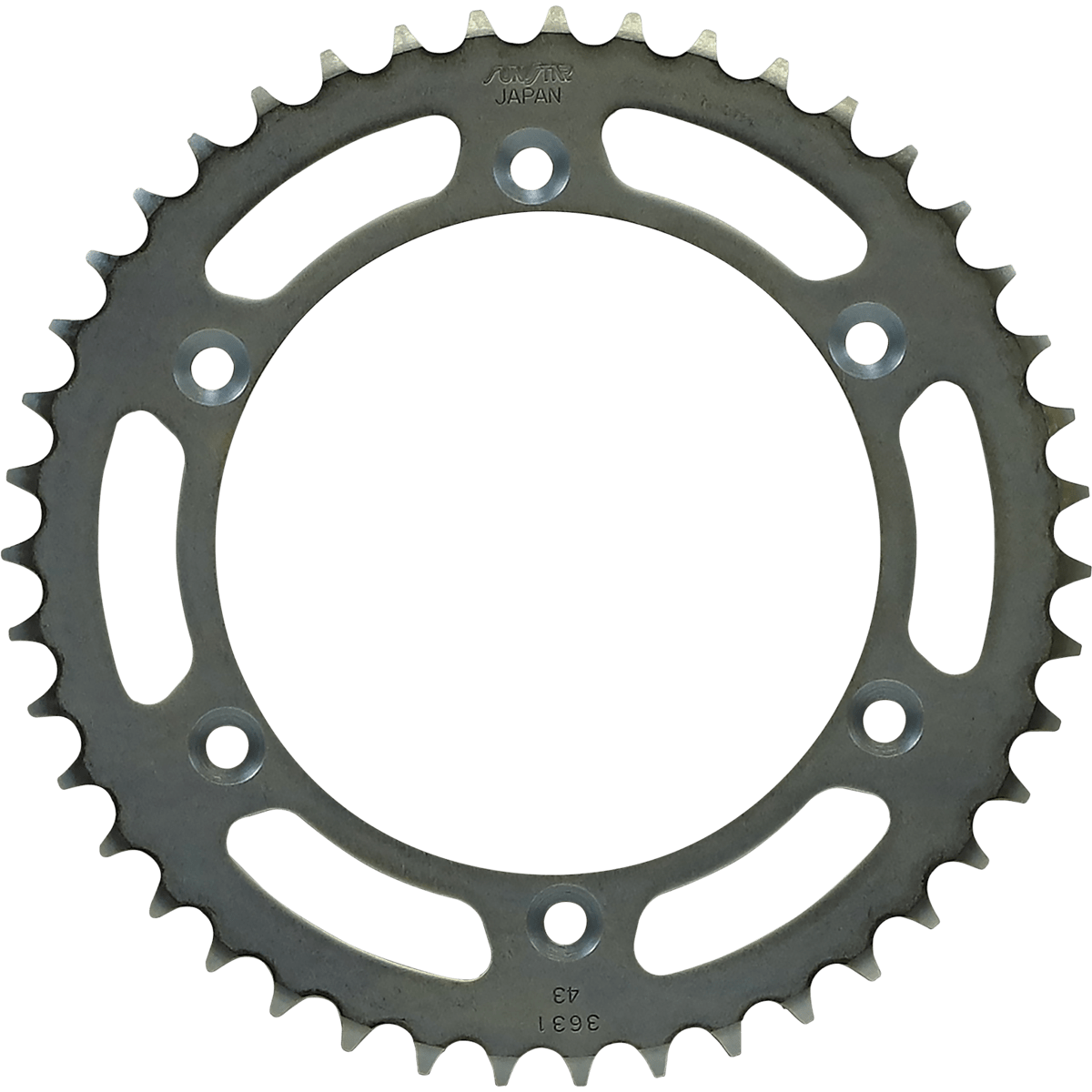 SUNSTAR SPROCKETS Steel Rear Sprocket 43 Tooth