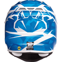 MOOSE RACING F.I. Helmet Agroid Camo MIPS® Blue/White Small 01107767