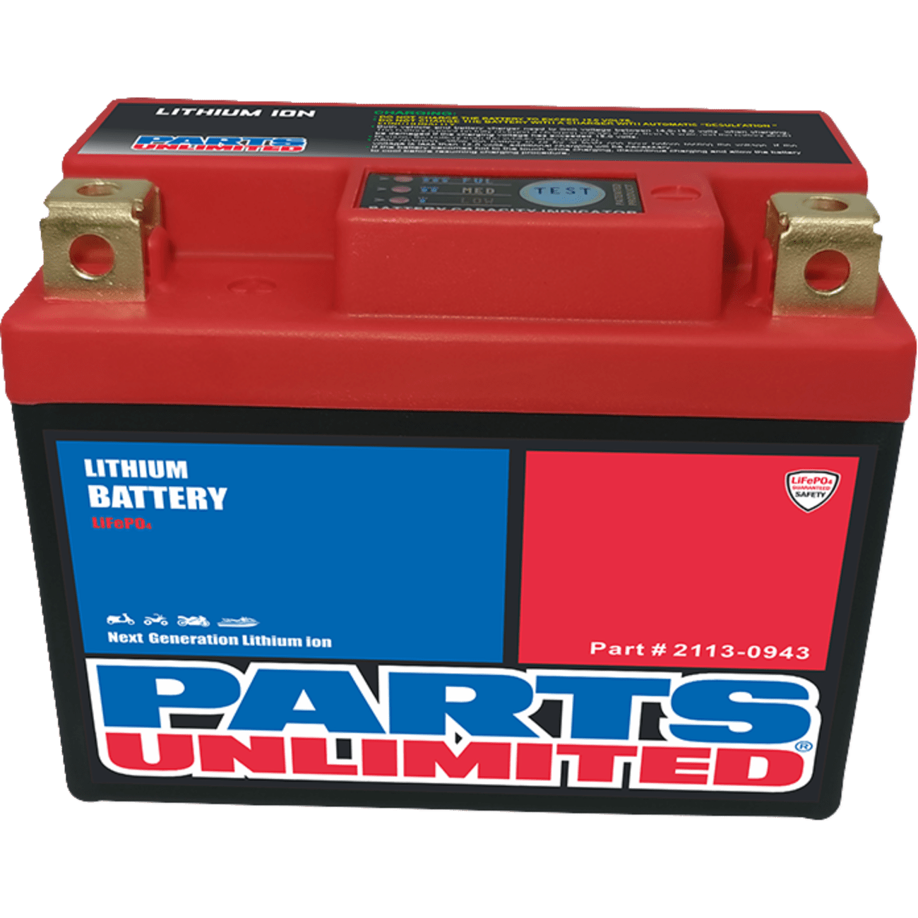 PARTS UNLIMITED Battery LFP03-B