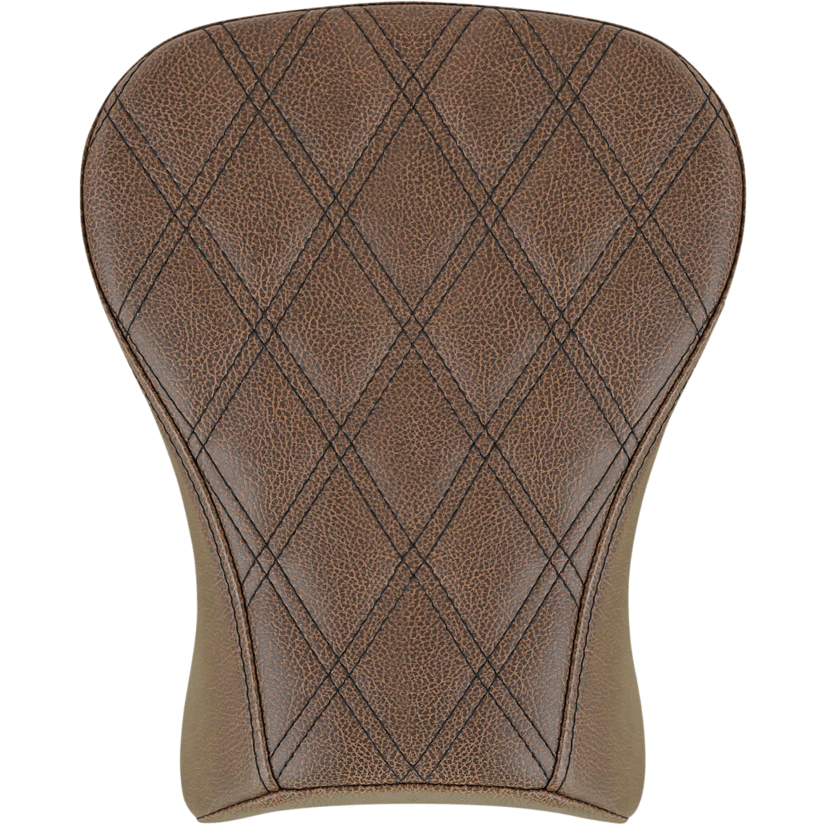 SADDLEMEN Renegade Pillion Pad Touring Lattice Stitched Brown FLSB/FXLR '18-'23 81829012BLS