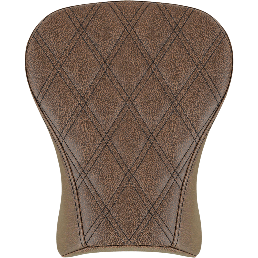 SADDLEMEN Renegade Pillion Pad Touring Lattice Stitched Brown FLSB/FXLR '18-'23 81829012BLS