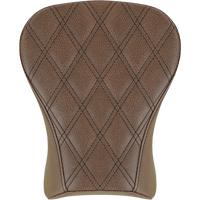 SADDLEMEN Renegade Pillion Pad Touring Lattice Stitched Brown FLSB/FXLR '18-'23 81829012BLS