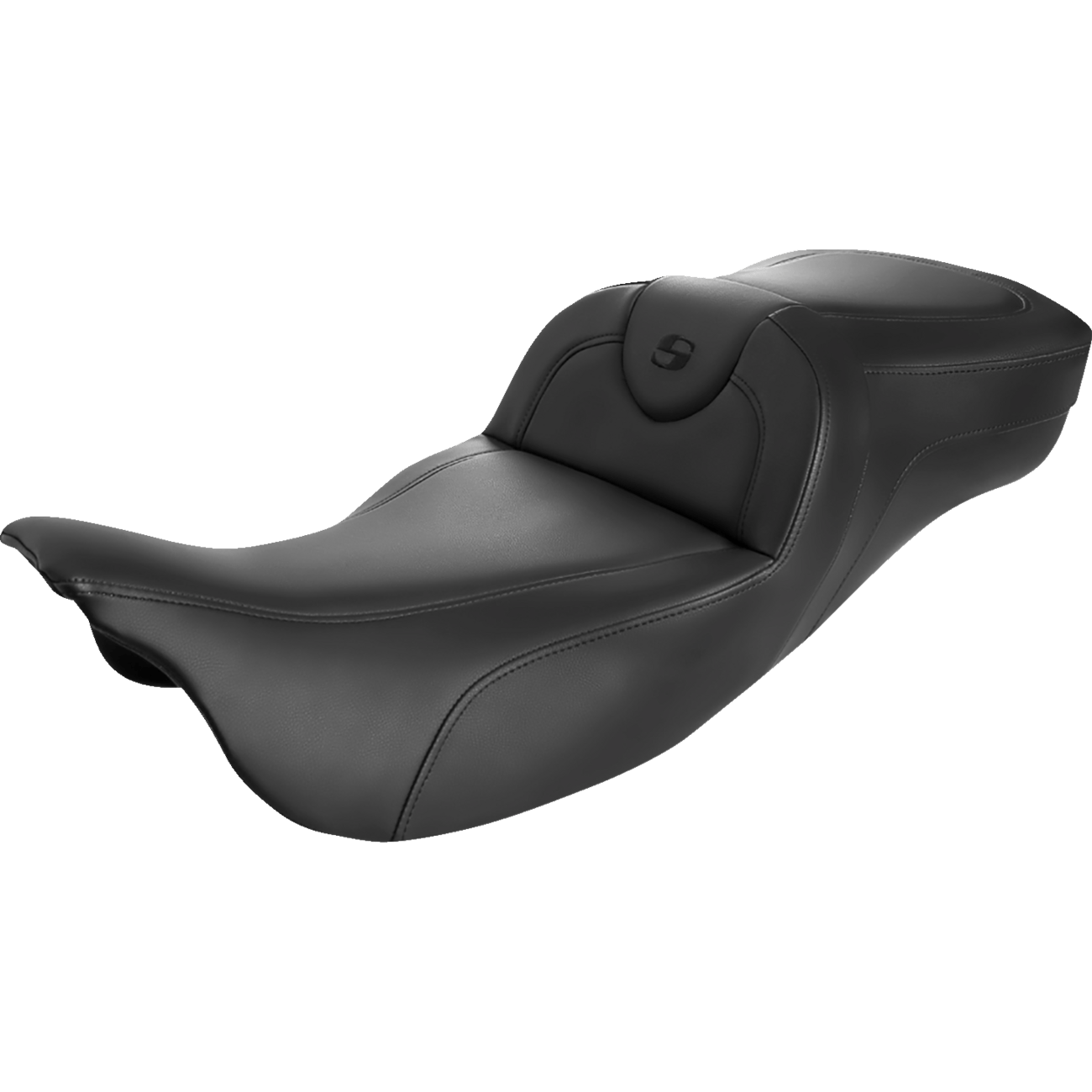 SADDLEMEN Roadsofa™ Extended Reach Seat Black/Black Stitching w/o Backrest 80807B188