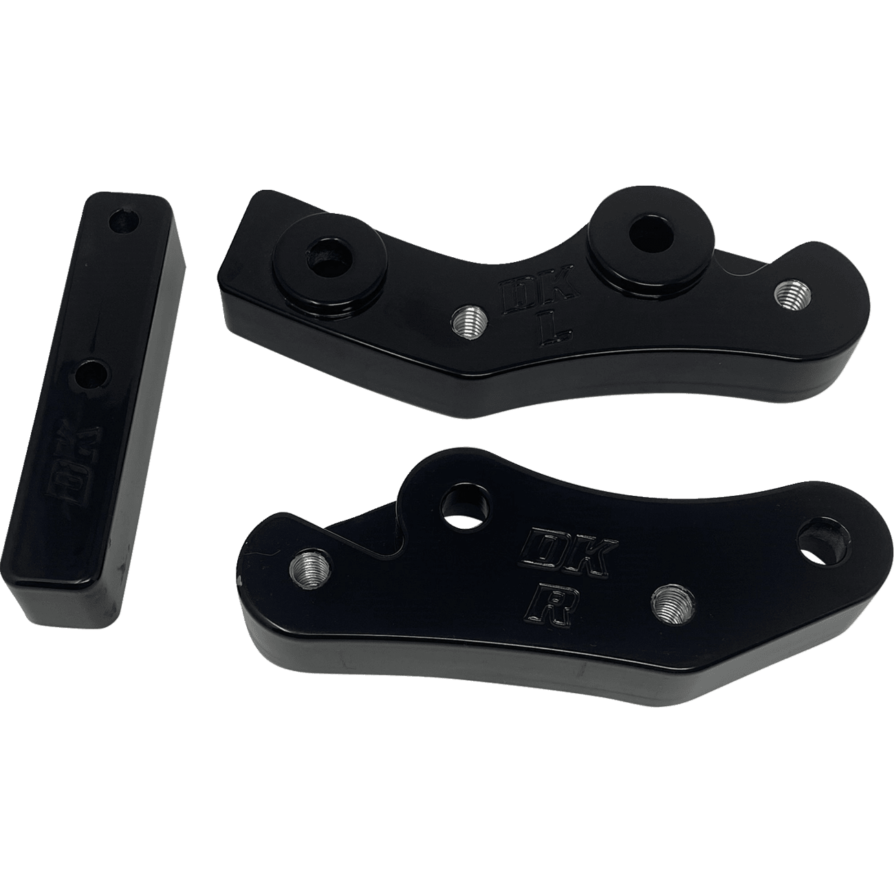 DK CUSTOM PRODUCTS Floorboard Relocators Black FL DKSFTM8FLBRLO