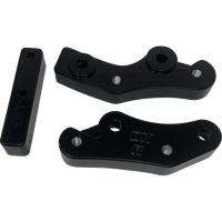 DK CUSTOM PRODUCTS Floorboard Relocators Black FL DKSFTM8FLBRLO