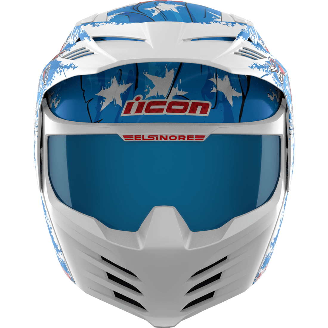 ICON Elsinore™ Helmet American Basstard Blue XS