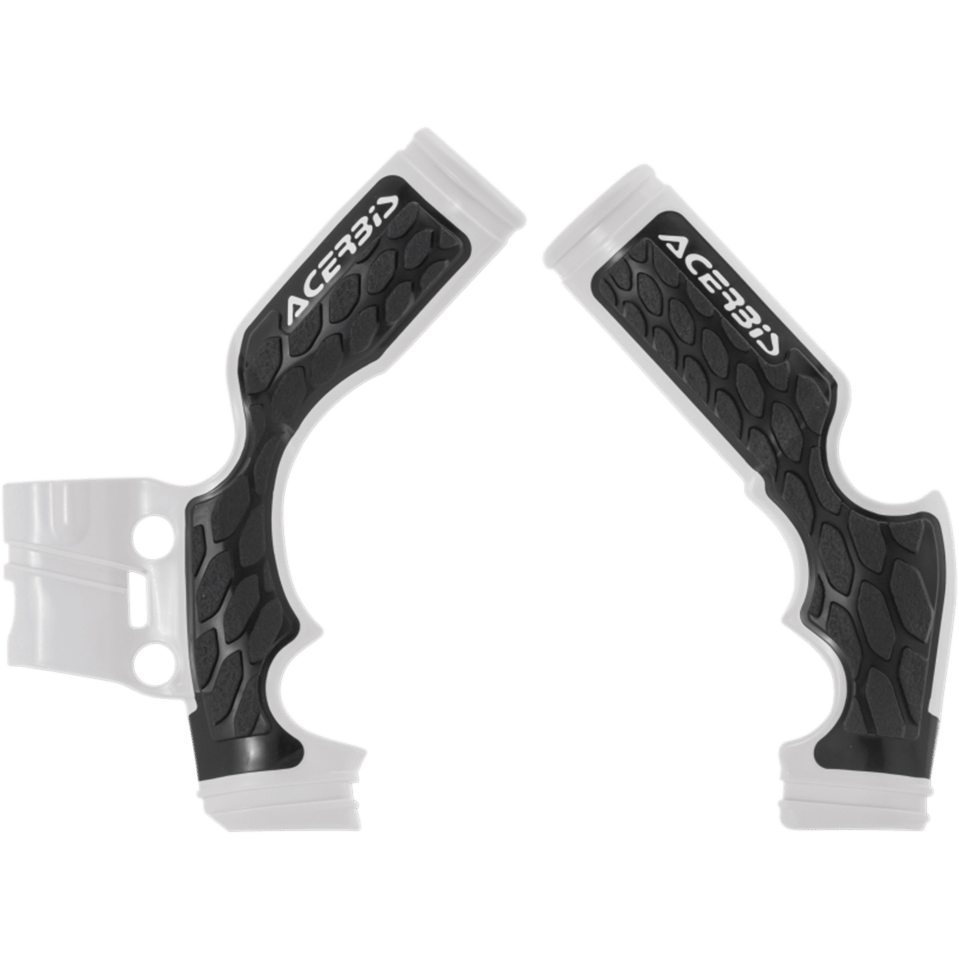 ACERBIS X-Grip Frame Guards White/Black Gas Gas | Husqvarna | KTM