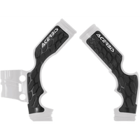 ACERBIS X-Grip Frame Guards White/Black Gas Gas | Husqvarna | KTM