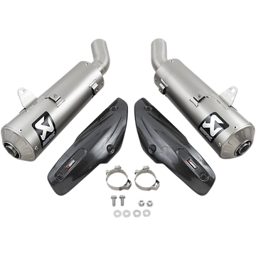 AKRAPOVIC Titanium Mufflers SD11SO4HBFGT