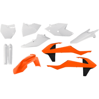 ACERBIS Full Replacement Body Kit OEM Orange/White/Black 2421065135