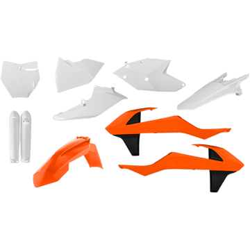 ACERBIS Full Replacement Body Kit OEM Orange/White/Black 2421065135