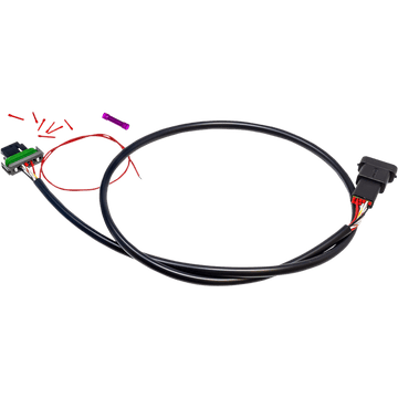 NAMZ Speedometer and Instrument Extension Harness 36" NSXHCB36A