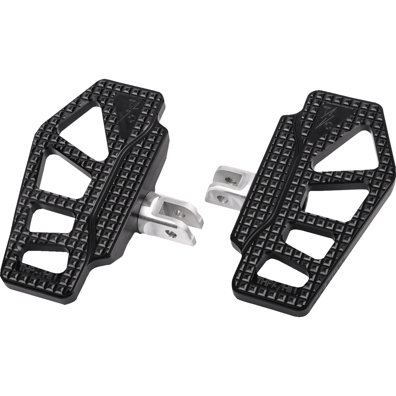 THRASHIN SUPPLY CO. Apex Mini Floorboards Front Black TSC22171SF