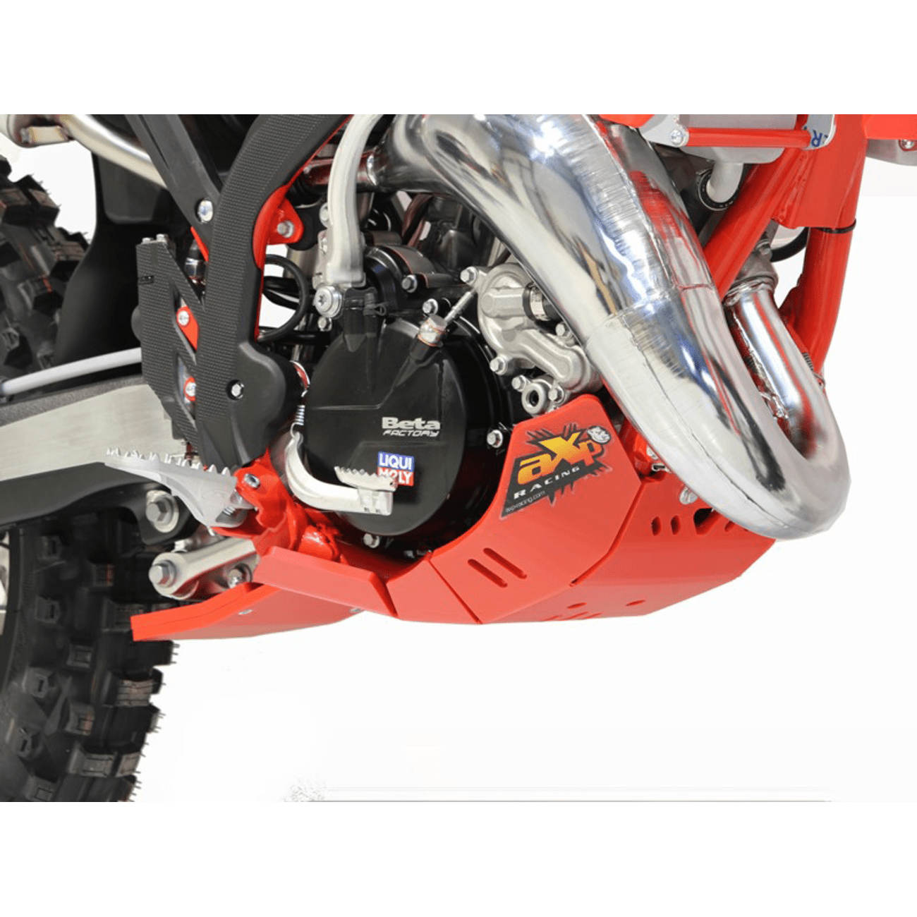 AXP RACING Xtrem Skid Plate Red Beta AX1686