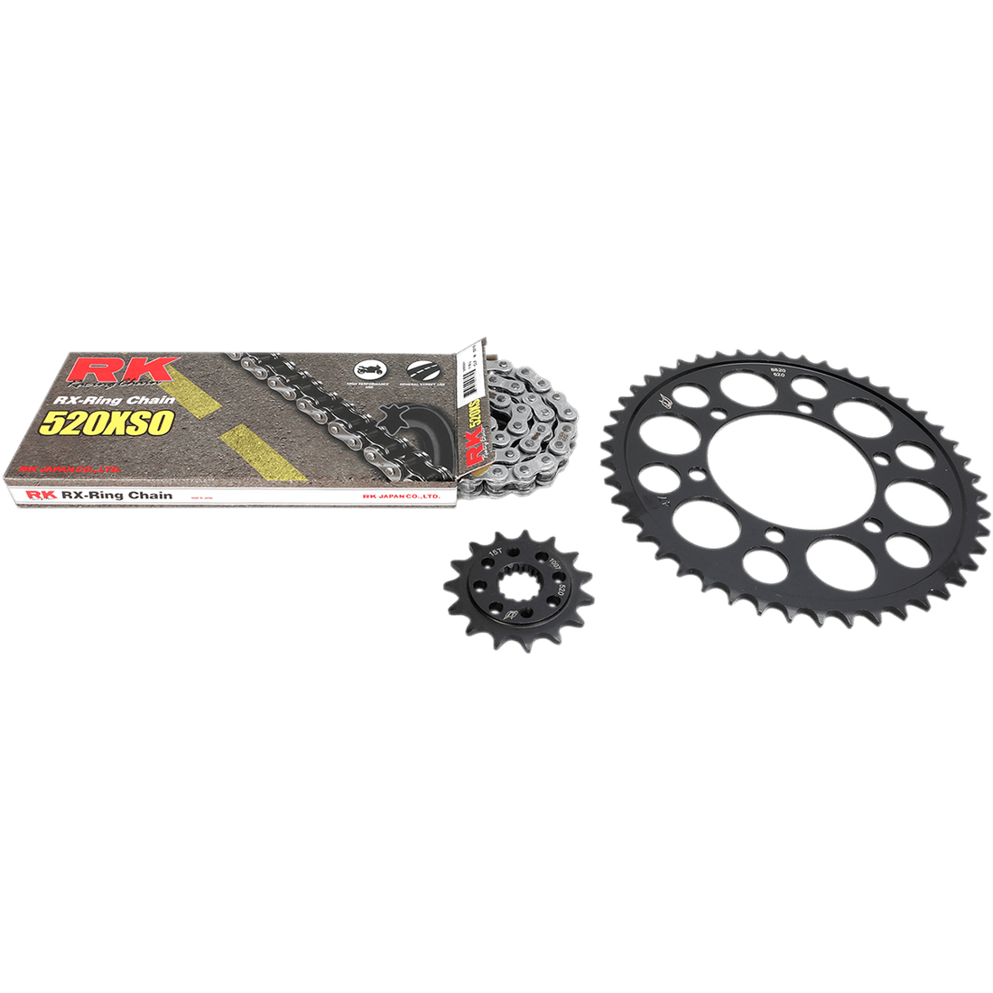 RK Chain Kit Natural Triumph 675 Daytona/R '06-'17 7061069P