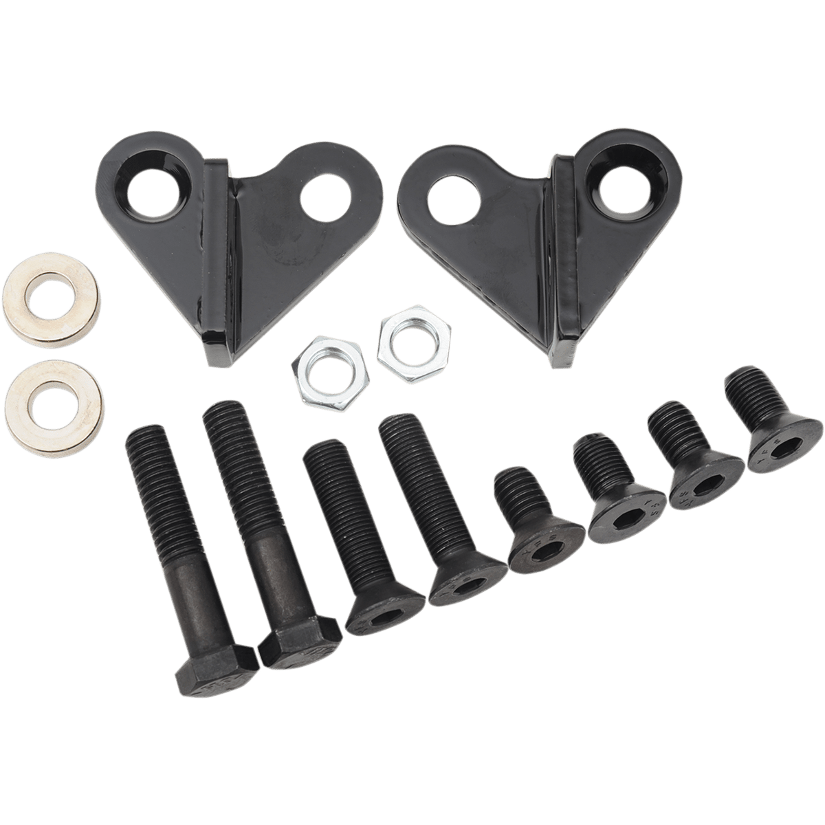 BURLY BRAND Rear Lowering Kit Black Lowers 1" '97-'01 FLHT B28279