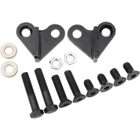 BURLY BRAND Rear Lowering Kit Black Lowers 1" '97-'01 FLHT B28279