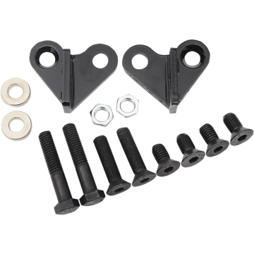 BURLY BRAND Rear Lowering Kit Black Lowers 1" '97-'01 FLHT B28279