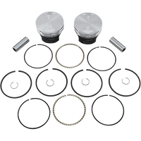 WISECO Tracker™ Series Piston Kit 3.518" 1340 cc 80 Cubic Inch +0.020" Evolution