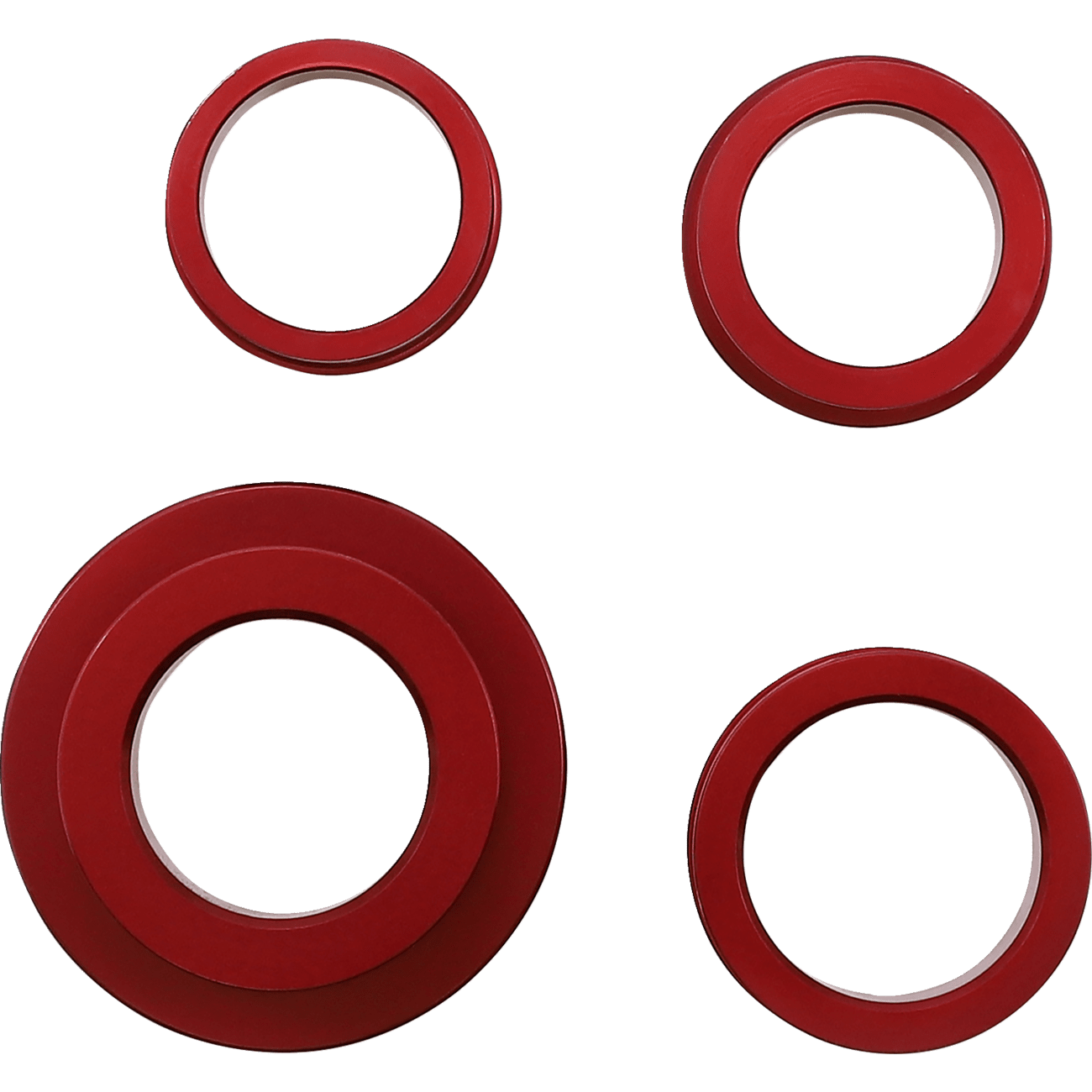 DRIVEN RACING Wheel Spacer Captive Red Honda