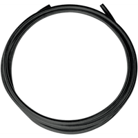 MAGNUM SHIELDING BYO Brake Line 12' Black Stainless Steel