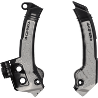 ACERBIS X-Grip Frame Guards Black/Gray Husqvarna