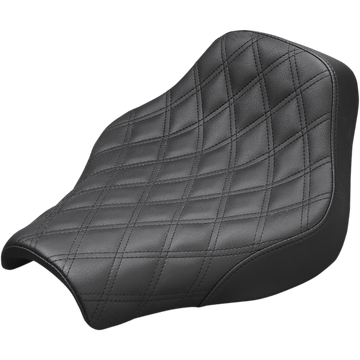 SADDLEMEN Renegade Solo Seat Lattice Stitched Black FX '18-'20 81830002LS