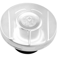 PERFORMANCE MACHINE PM Gas Cap Scallop Chrome 02102071SCACH