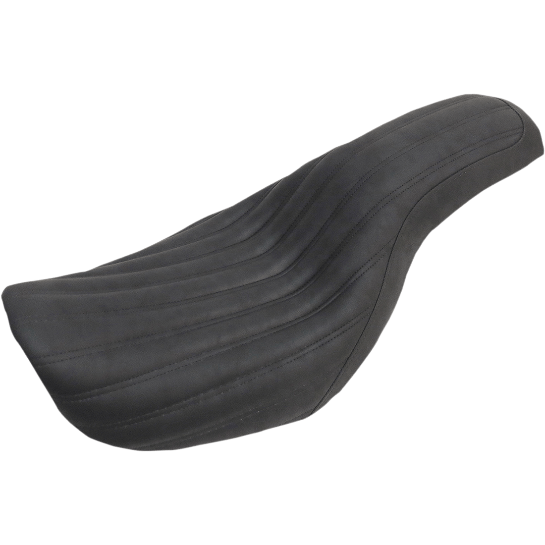 SADDLEMEN Knuckle 2-Up Seat Ribbed Black 80604047K