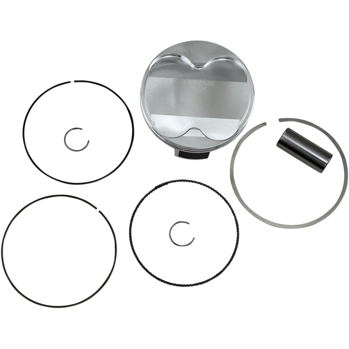 WISECO Piston Kit 96.00 mm Kawasaki 4980M09600