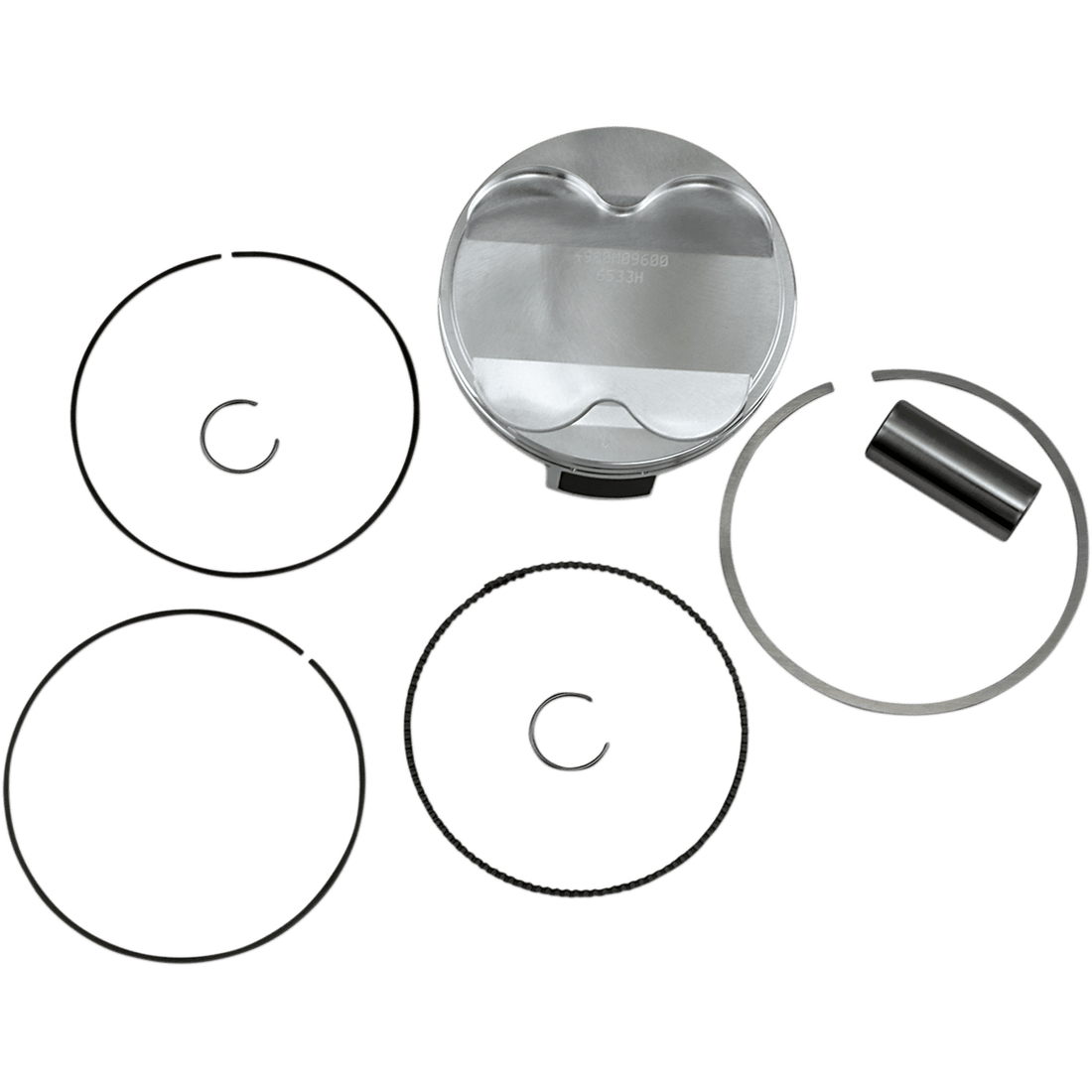 WISECO Piston Kit 96.00 mm Kawasaki 4980M09600