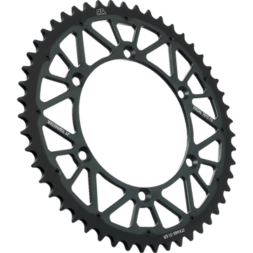 JT SPROCKETS Steel Rear Sprocket Graphite 51 Tooth