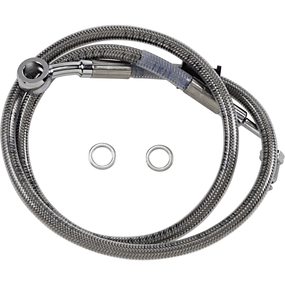 DRAG SPECIALTIES Brake Line +6" Stainless Steel '18-'22 Softail