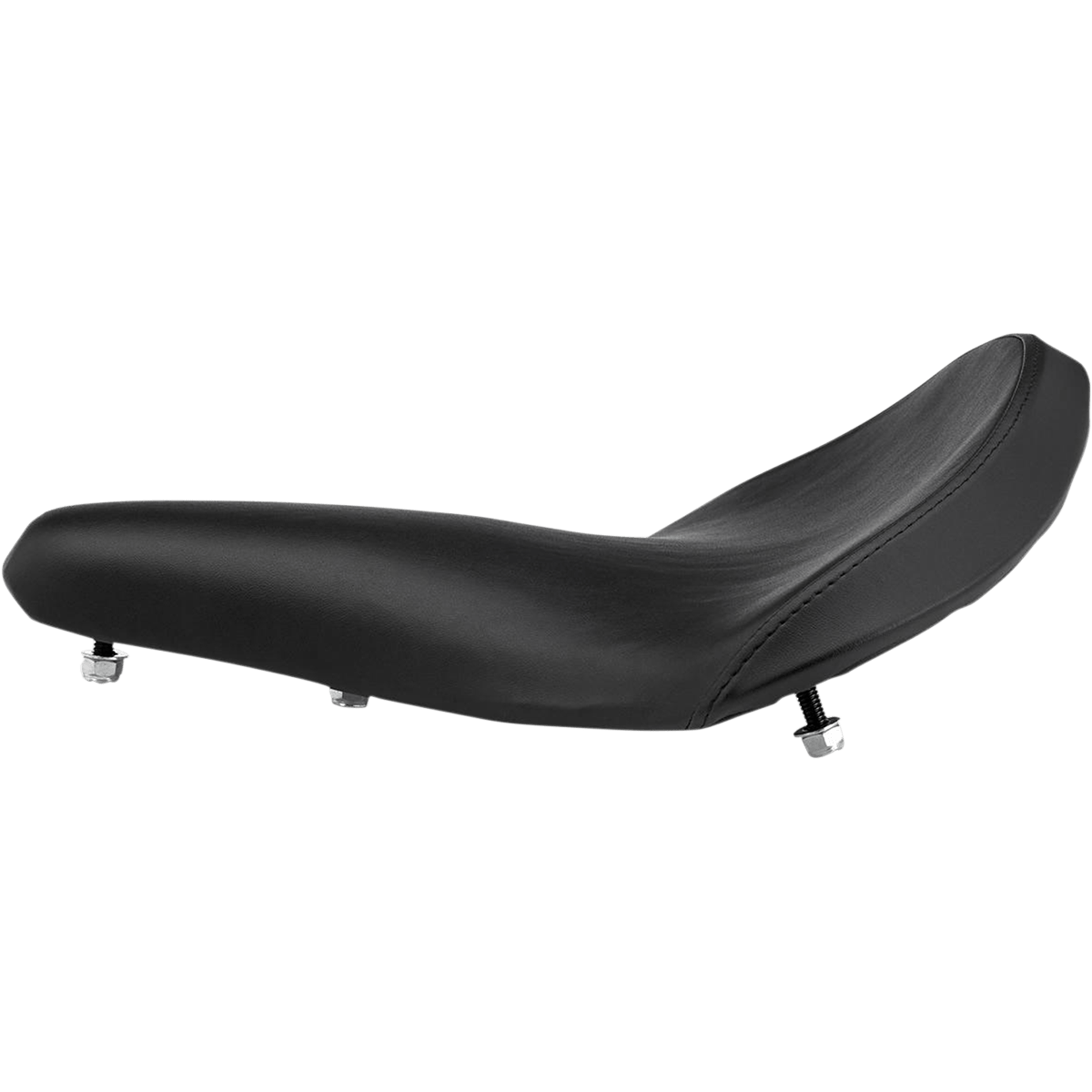 BILTWELL Solo 2 Seat Black Smooth 4004103