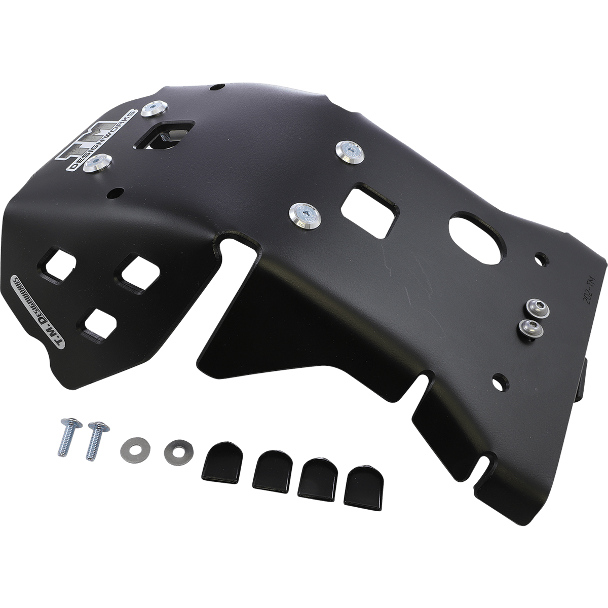 T.M. DESIGNWORKS Skid Plate Black Gas Gas | Husqvarna | KTM KTMC256BK