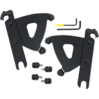 MEMPHIS SHADES Road Warrior Trigger-Lock Mounting Kit Black FLSTF MEB2053