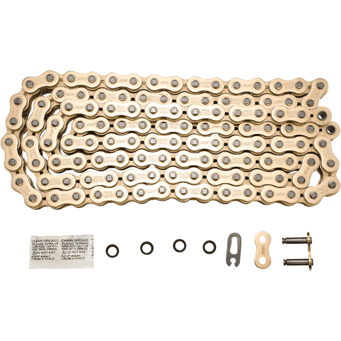 PROX 520 X-Ring Chain Gold 120 Link 07RC520120XCG