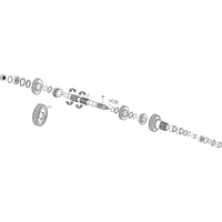 ANDREWS Mainshaft 4th Gear 296445