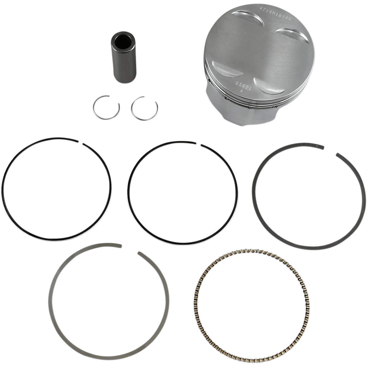 WISECO Piston Kit 102.40 mm Honda 4716M10240