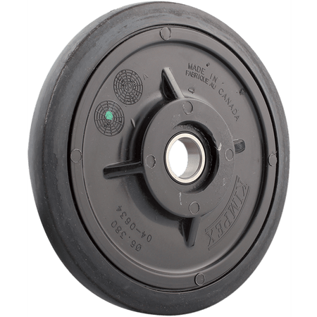 KIMPEX Idler Wheel with Bearing 6004-2RS Black Group 15 6.38" OD x 20 mm ID