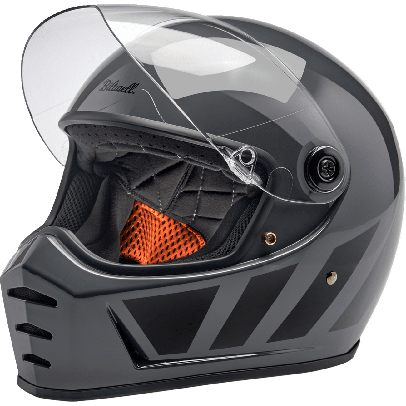 BILTWELL Lane Splitter Helmet Storm Gray Inertia XS 1004569501