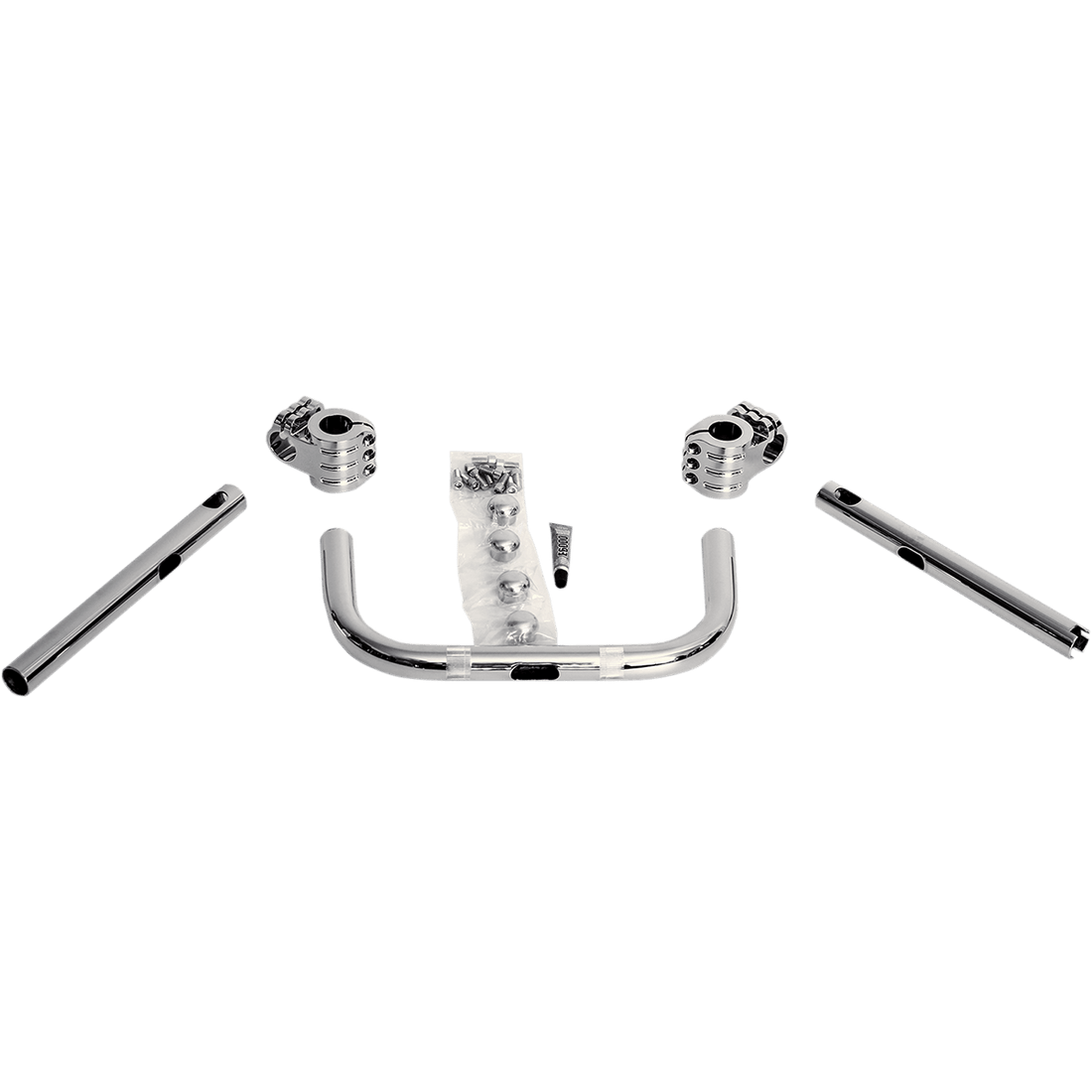 KLOCK WERKS Handlebar Klip Hanger 5" Chrome/Chrome KWH040347